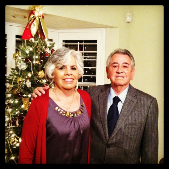 Mom and Dad New Year's Eve 2012